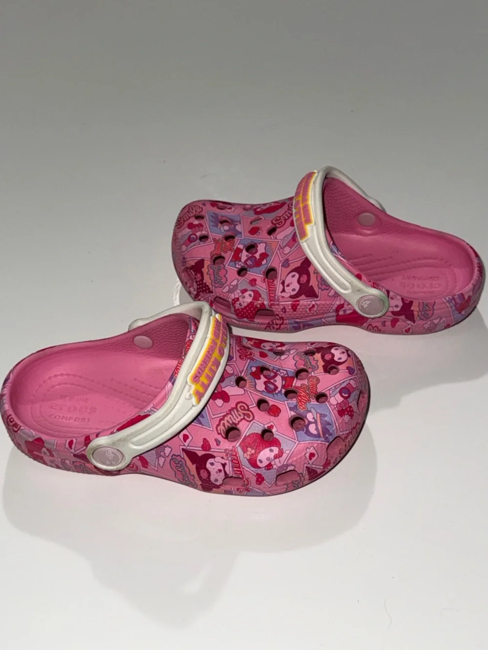 Crocs Hello Kitty and Friends Classic Pink Clogs CROCS Youth Girl Size C 13
